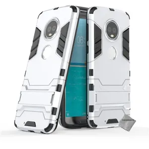 Coque rigide anti choc pour Motorola Moto G6 - HTDMOBILES - ARGENT pas cher