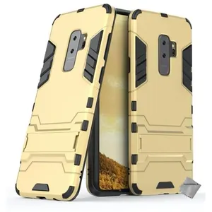 Htdmobiles Coque rigide anti choc pour Samsung Galaxy S9+ Plus + film ecran - OR pas cher