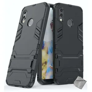 Comparateur de prix : Htdmobiles Coque rigide anti choc pour Huawei P20 Lite + film ecran - NOIR