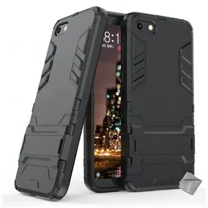 Housse etui coque rigide anti choc pour Huawei Honor 7S + verre trempe - NOIR - htdmobiles pas cher