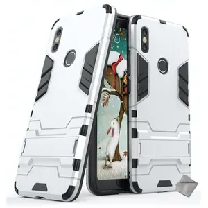 Comparateur de prix : Housse etui coque rigide anti choc pour Xiaomi Redmi S2 + verre trempe - ARGENT - htdmobiles