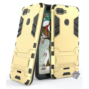 Housse etui coque rigide anti choc pour Xiaomi Redmi 6 + verre trempe - OR - htdmobiles pas cher