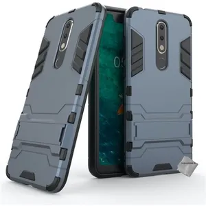 Htdmobiles Housse etui coque rigide anti choc pour Nokia 5.1 Plus (2019) + film e... pas cher