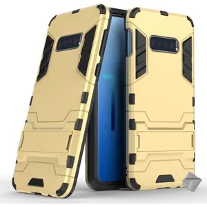 Htdmobiles Coque rigide anti choc pour Samsung Galaxy S10e + film ecran - OR pas cher
