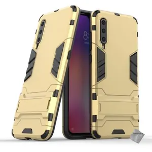 Housse etui coque rigide anti choc pour Xiaomi Mi 9 + film ecran - OR - htdmobiles pas cher