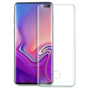 Verre trempé Incurvé Samsung Galaxy S10 Plus Couverture Complète Protection Ecran Protecteur d'écran Ultra Résistant Little Boutik®Vendu parcdiscount