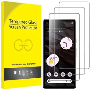 Verres Trempes X3 Pour Google Pixel 7a Little Boutik® Protection Antichoc Transparent pas cher