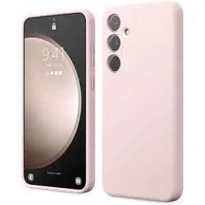 Coque Pour Samsung Galaxy S24 Plus Silicone Rose Little Boutik© pas cher