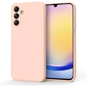 Coque Pour Samsung Galaxy A25 5G Silicone Rose Little Boutik© pas cher