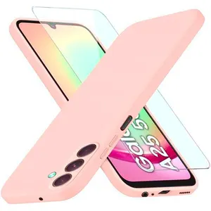 Coque Pour Samsung Galaxy A25 5G Silicone Rose + Verre Trempe Little B... pas cher