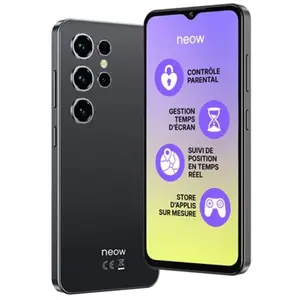 Smartphone Neow Ado Safe Plus 6.52" Double nano SIM 128 Go Noir