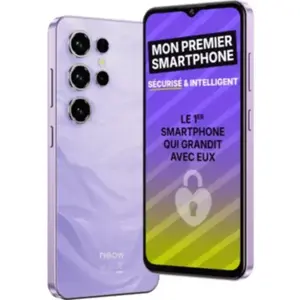 Smartphone Neow Ado Safe Plus 6.52" Double nano SIM 128 Go Violet pas cher