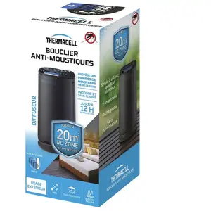 THERMACELL - Bouclier Anti-Moustiques - Diffuseur noir pas cher