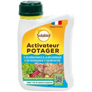 SOLABIOL SOAXIO250 - Biostimulant - Booster Végétal - Etui 250ml -Croissance des Plantes & Résistance au Stress Hydrique pas cher