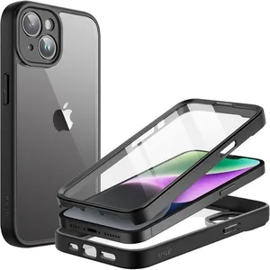 Coque pour iPhone 15 - MASSILIA TECH - Protection 360 Degré - NoirVendu parcdiscount