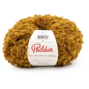 Pelote de Laine et Alpaga à Tricoter PHIL ALPAGA BOUCLE Phildar - Un fil luxueux au rendu texturé chic(...) - Mordore pas cher