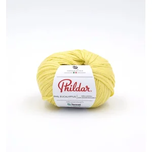 Phildar - Eucalyptus - 100 % Ecologische breigaren - Wordt per 5 stuks verkocht : Kleur: Zeste
