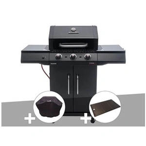 Barbecue à gaz Performance CORE B3 + Housse de protection + Plancha - Char-Broil pas cher