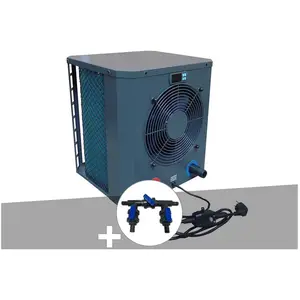 Pompe à chaleur 2,50 kW HeaterMax Compact 10 Ubbink + Kit by-pass Ø 32...