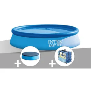 Comparateur de prix : Intex Kit piscine autoportée Intex Easy Set 3,05 x 0,76 m (avec filtra...