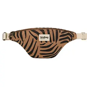 Hindbag Sac banane Olivia Zèbre Cannelle pas cher