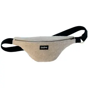 Hindbag Sac banane Olivia Laine Beige pas cher