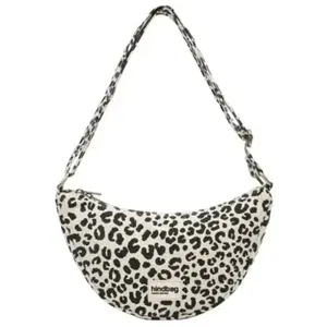 Hindbag Sac banane Andrea Léopard Ecru pas cher