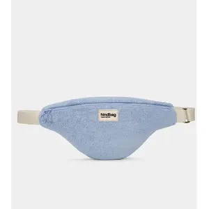 Hindbag Sac banane Olivia en éponge Bleu pas cher