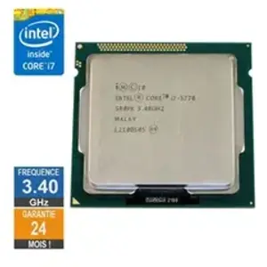 Processeur Intel Core I7-3770 3.40GHz SR0PK FCLGA1155 8Mo