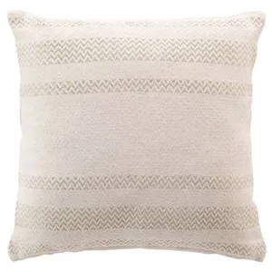 DOUCEUR D'INTÉRIEUR Coussin déhoussable ALTHA - Coton jacquard pas cher
