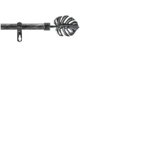 DOUCEUR D'INTÉRIEUR Kit de tringle à rideaux extensible Feuille pas cher
