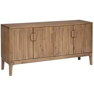 Atmosphera Kids - Buffet 4 portes Sabor en bois - MarronVendu parcdiscount