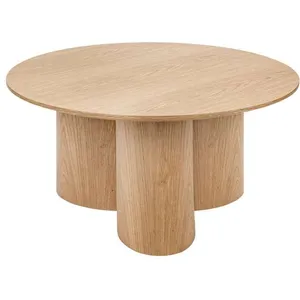 Atmosphera - Table basse design en bois ALIONA - Marron pas cher