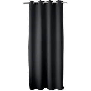 Enjoy Home - Rideau occultant grande hauteur REGLISSE - 140 x 280 cm - Gris foncé pas cher