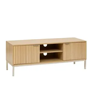 Five Simply Smart - Meuble TV 2 portes en bois TASSO - Marron pas cher