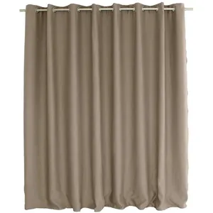 Enjoy Home - Rideau occultant grande largeur REGLISSE - 300 x 240 cm -... pas cher