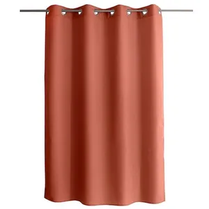 Enjoy Home - Rideau uni à 8 oeillets BASIC - 140 x 180 cm - Terracotta pas cher