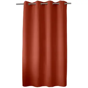 Rideau Occultant Classy - 140 X 180 Cm - Terre Cuite
