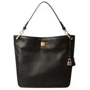 Mac Douglas Romy Kentucky - Sac porté épaule cuir Noir KENTUCK-ROMY-S-V01 pas cher