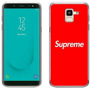 Coque pour Samsung Galaxy J6 - Logo Supreme pas cher