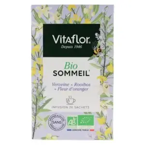 Vitaflor Bio Infusions Sommeil 20 Unités pas cher
