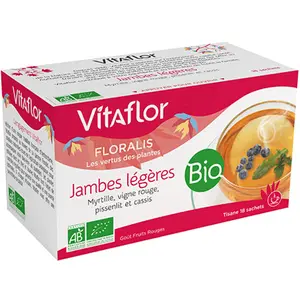 Vitaflor Bio Tisane Jambes Légères 20 sachets pas cher