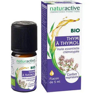 Naturactive Huile Essentielle Bio Thym à Thymol 5ml pas cher