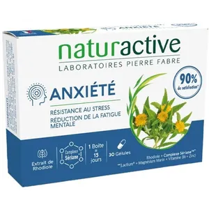 Naturactive Anxiété Complexe Seriane 30 gélules pas cher