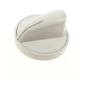 Bouton programmateur blanc 52x3912 - lave-linge Vedette pas cher