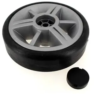 Roue + enjoliveur pour Nettoyeur haute pression Ryobi, Nettoyeur haute... pas cher