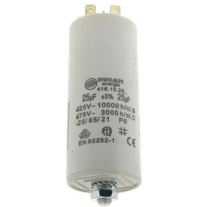 LAVOR Condensateur 25µf 450v pour Nettoyeur haute pression Ryobi, Nettoyeur haute pression Black & decker, Nettoyeur haute pressionVendu parcdiscount