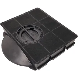 WPRO Filtre charbon rectangulaire FAT303 type 303 (à l'unité) 215X205X43 mm (AMC895 CHF303) Hotte ARISTON HOTPOINT, BAUKNECHT, BRANDT, DE DIETRICH, pas cher