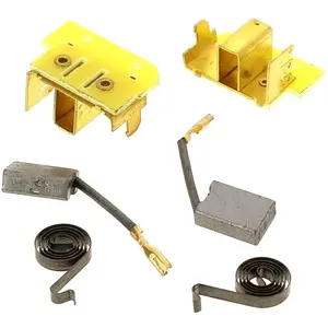 Charbons + ressorts + supports ( par 2) pour Tronconneuse Florabest pas cher