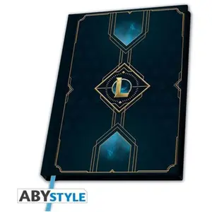 ABYSTYLE Cahier A5 - League Of Legends - Logo Hexteck pas cher